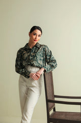 Shopmanto, manto Pakistan, clothing brands in Pakistan, women clothing, women clothing brands, Pakistan, clothing brands in Karachi, eastern, women eastern clothes, women clothes, ladies clothing brands, ladies clothing brands in Pakistan, ladies clothing brands in Karachi, manto store, wear manto, Urdu calligraphy, Urdu, calligraphy clothing, calligraphy clothes, Urdu calligraphy clothing, silk shirt, manto silk shirt, manto tops, tops, women tops, ladies top, manto tops, forest green, green silk shirt