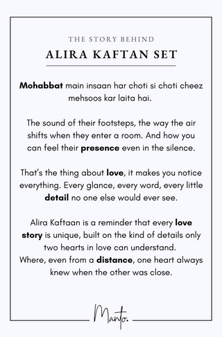 Alira Kaftaan Set - Shades of Forest