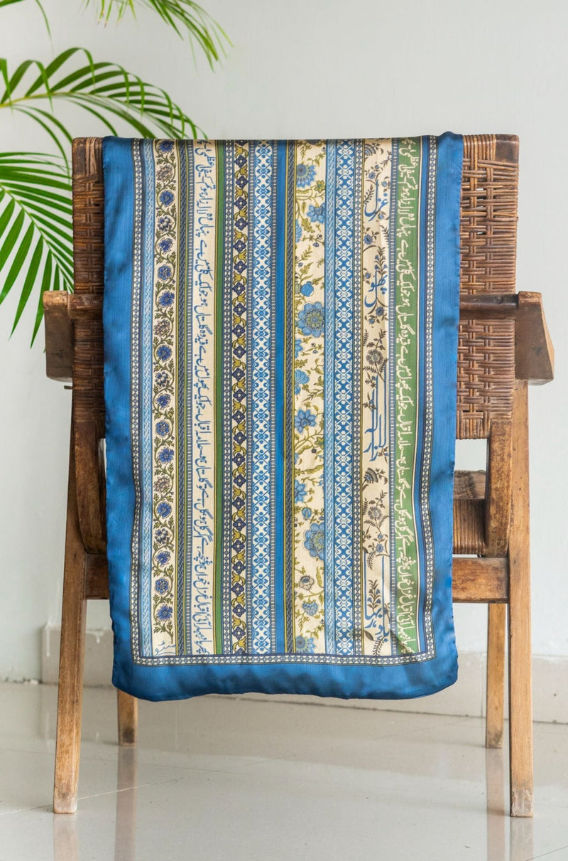 Gulistaan Stole - Blue