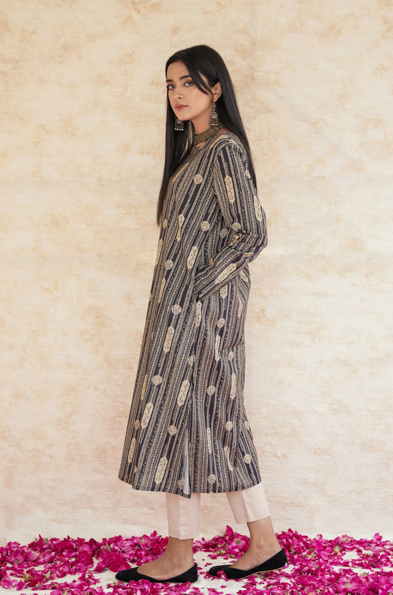 Azmat Kurta - Black