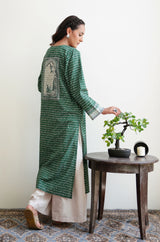 Virsa Lawn Kurta - Green