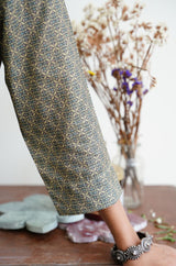 Elora Co-ord Set - Earthy Green