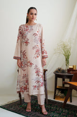 Chaman Co-ord Set - Antique Beige