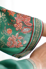 Chaman Co-ord Set - Bottle Green