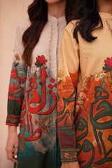 Noor Long Shirt - Shades of Forest