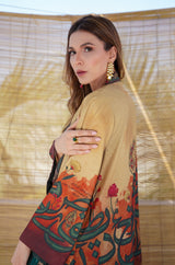 Shades of Sunset - Noor Long Shrug