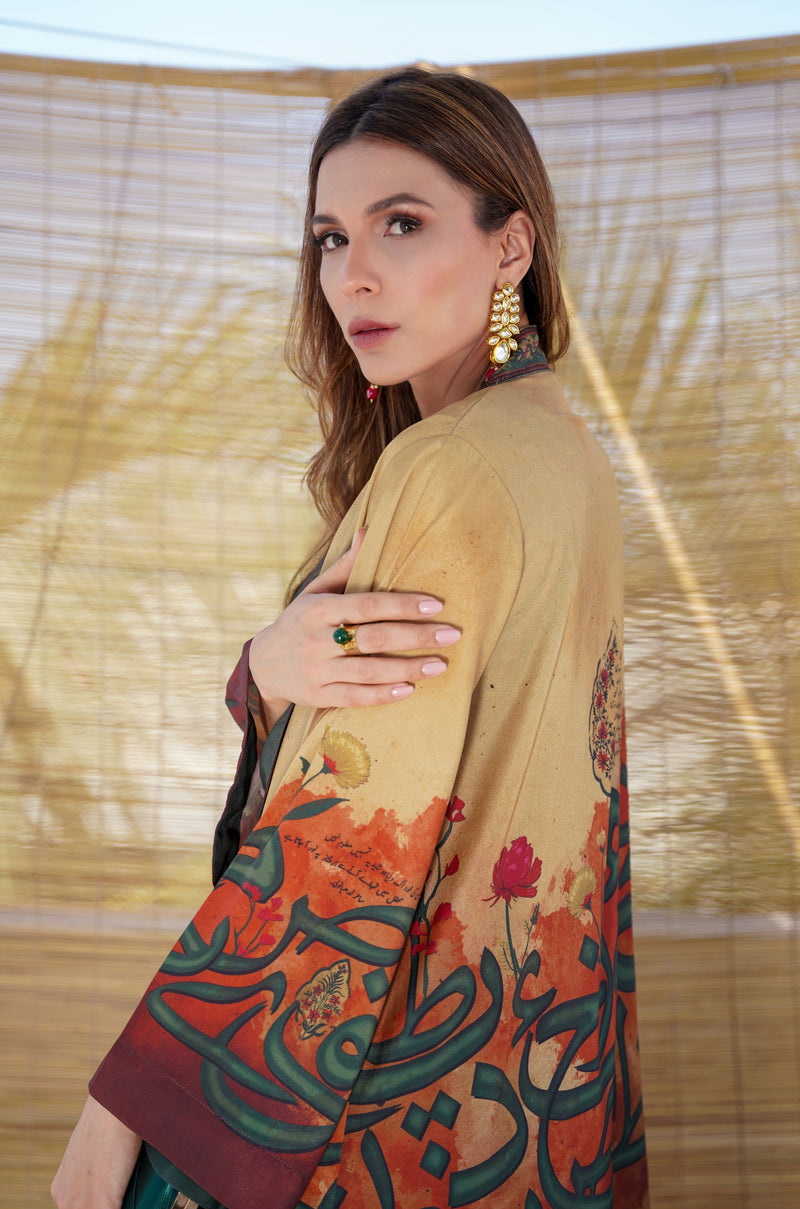 Shades of Sunset - Noor Long Shrug
