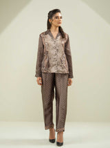 Virsa Co-ord Set - Black Gold