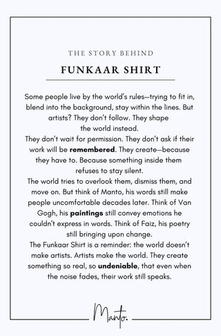 Design Philosophy of Funkaar Shirt