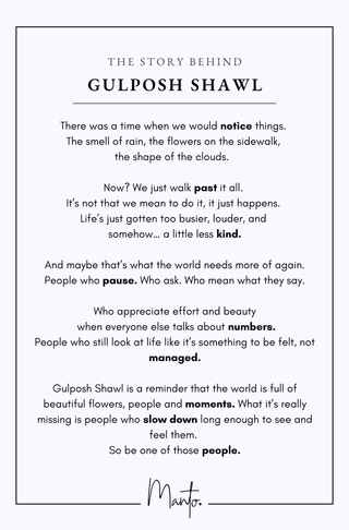 Gulposh Shawl - Maroon