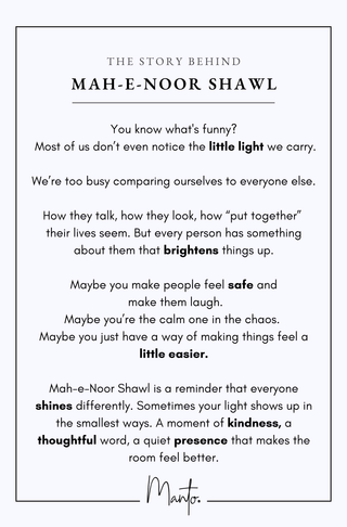Mah-e-Noor Shawl