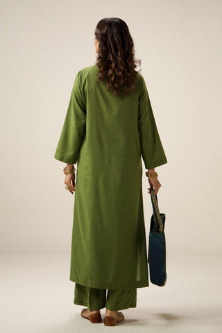 Aura Co-Ord - Olive Green
