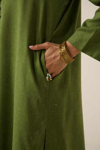 Aura Co-Ord - Olive Green