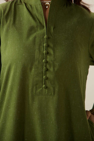 Aura Co-Ord - Olive Green