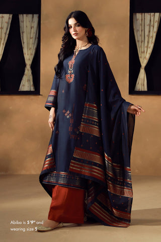 Raahi Co-Ord Set - Blue