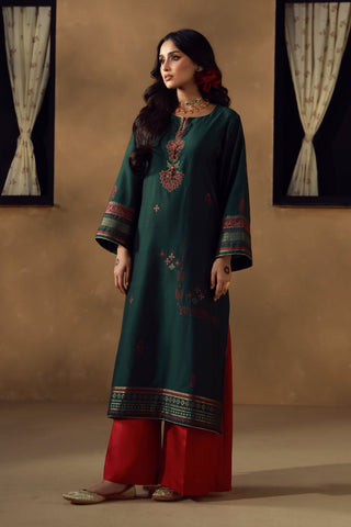 Raahi Co-Ord Set - Green