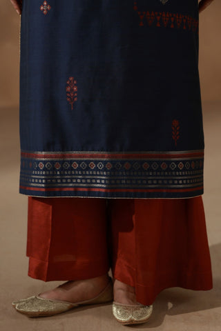 Raahi Co-Ord Set - Blue