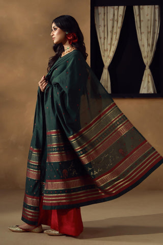 Raahi Co-Ord Set - Green