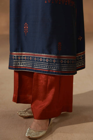 Raahi Co-Ord Set - Blue