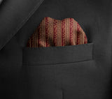 Red Bahar - Pocket Square
