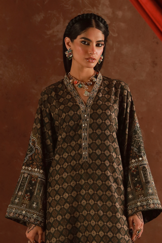 Meherjaan Velvet Kaftaan