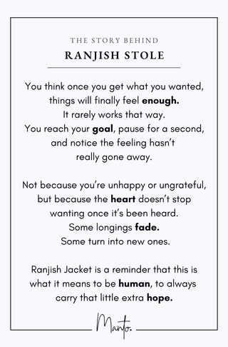 Ranjish Velvet Stole