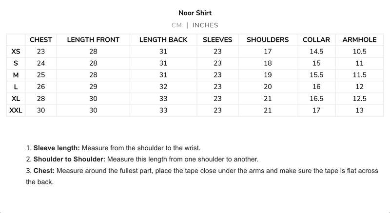 Noor Shirt - Shades of Forest