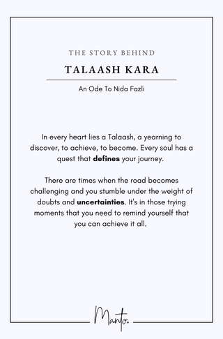 Design Philosophy of Talaash Cuff Bracelet (Kara)