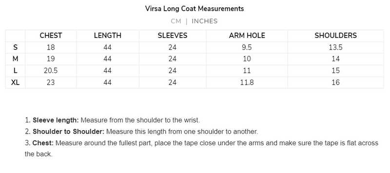 Virsa Coat - Maroon
