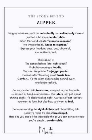 Zipper Hoodie - Deep Purple