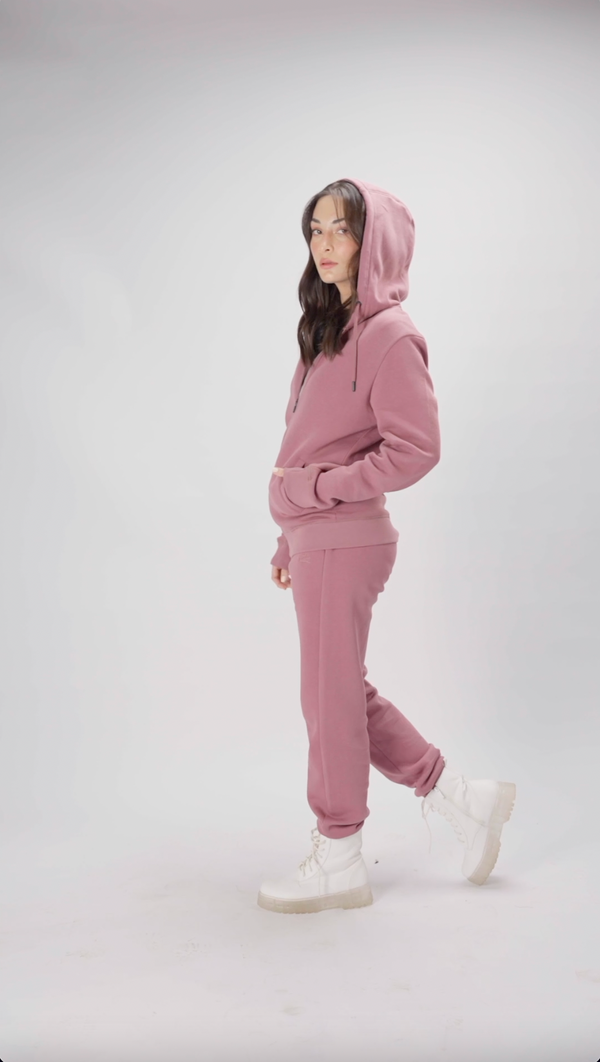 Mauve Pink Jogger Pants