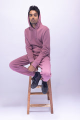 Mauve Pink Pullover Hoodie