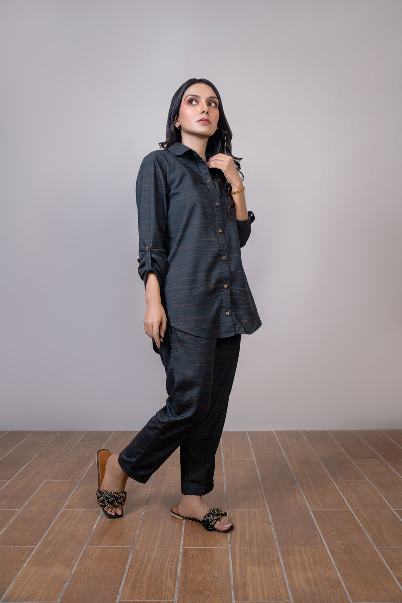 Charcoal Black Nyra Set
