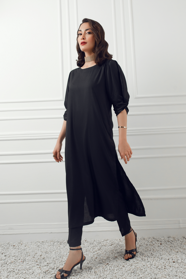 Black Ariya Co-Ord Set