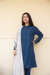 Midnight Blue - Sherwani (Women)