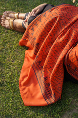 Orange Sitaray Odhni