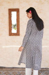 Yaqeen Kurta - Monochrome