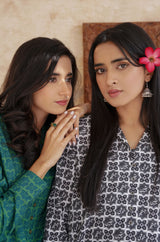 Yaqeen Kurta - Monochrome