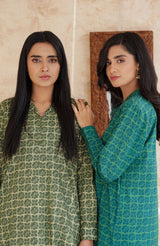 Yaqeen Kurta - Olive Green