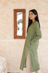 Yaqeen Kurta - Olive Green