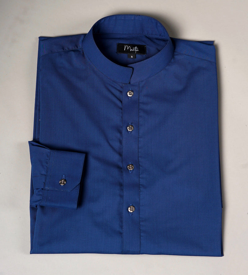 Midnight Blue - Sherwani (Women) - Manto