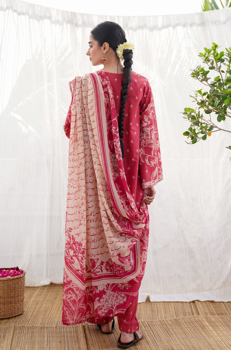 Ruby Red Vasl Set