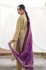 Dark Purple -  Qadr Dupatta