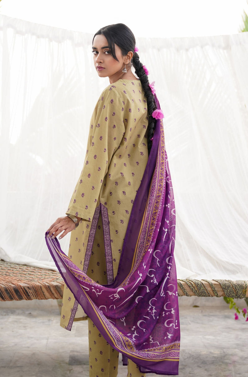 Dark Purple -  Qadr Dupatta