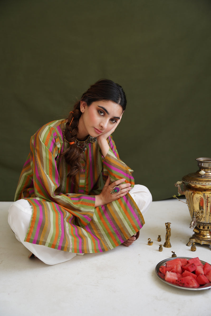 Dhanak Stripes Kurta