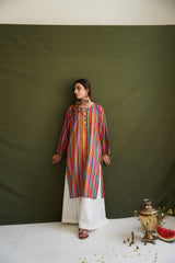 Rangeen Stripes Kurta