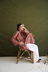 Rangeen Stripes Kurta