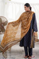 Golden Brown - Qadr Dupatta