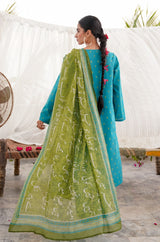 Fern Green -  Qadr Dupatta