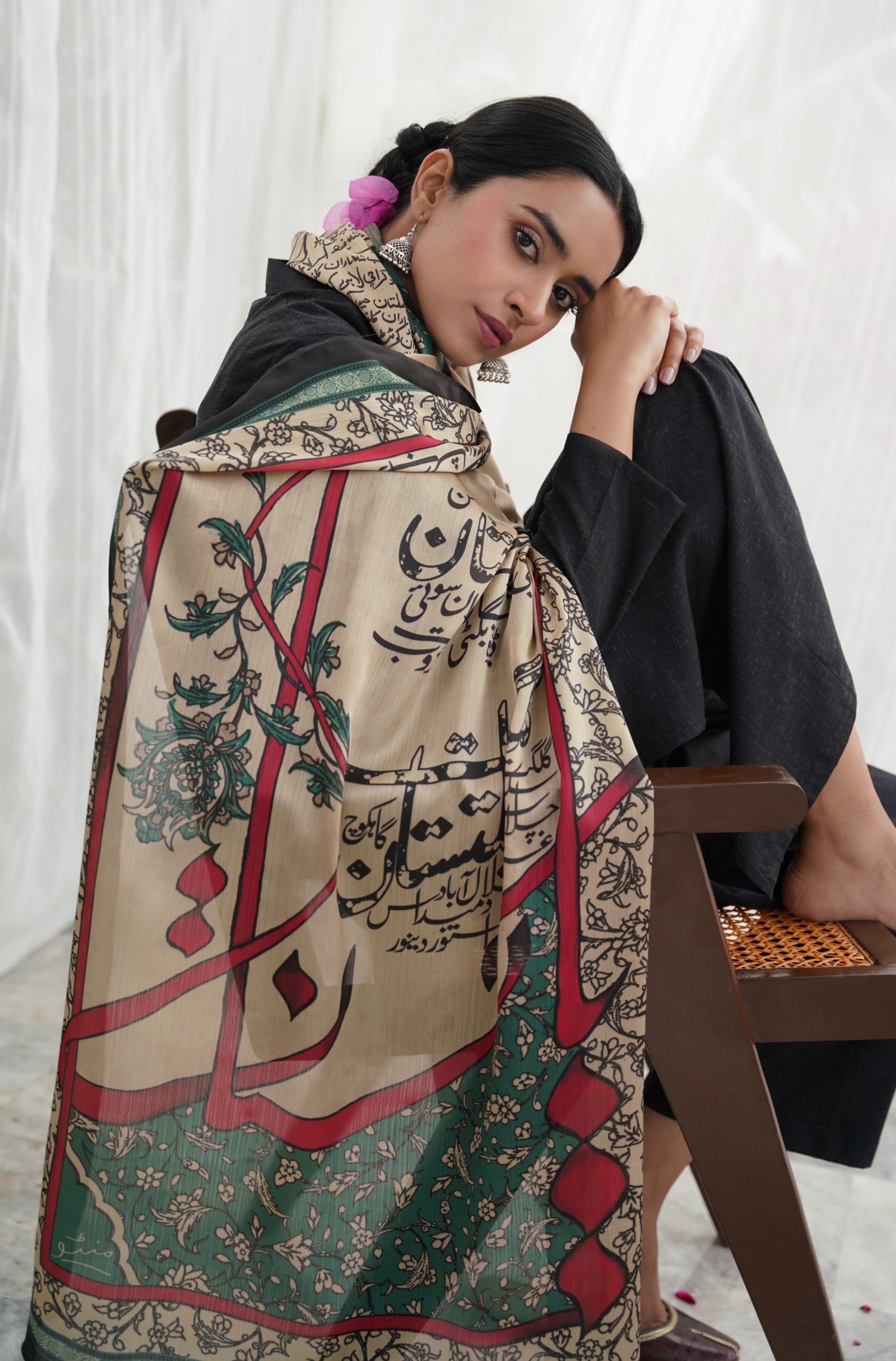 Shopmanto, wear manto, manto clothing brand, women clothing, men clothing, ladies clothing, women clothes in pakistan, manto scarf, manto stole, silk scarf, manto silk stole, silk stole, arz-e-watan scarf, pakistan inspired scarf, stole, scarf